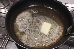 Filet de saumon meunière : Étape 6