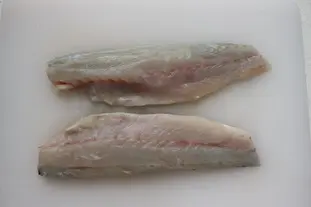 Filet de bar au four, citron et estragon : Étape 1