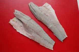 Filet de bar de retour des indes : Étape 1