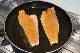 Filet de bar de retour des indes : Étape 3