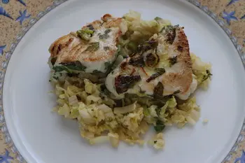 Thon mariné et chou