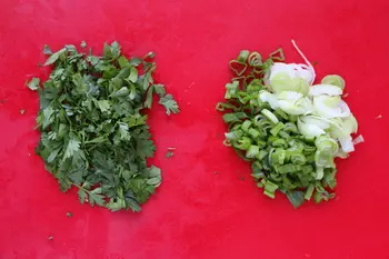 Thon mariné et chou : Étape 2