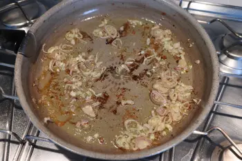 Filet de poissons aux poireaux et crème moutardée : Étape 5