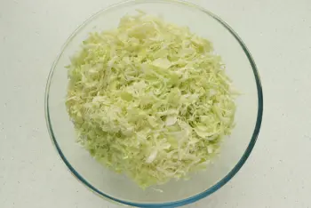 Filets de poissons au chou et curry : Étape 1