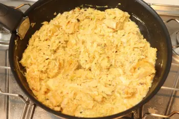Filets de poissons au chou et curry : Étape 8