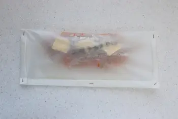 Filet de merlan en papillote carottes-citron-poireaux : Étape 9