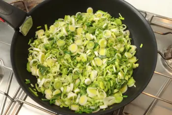 Poisson blanc et fondue de poireaux à la comtoise : Étape 5