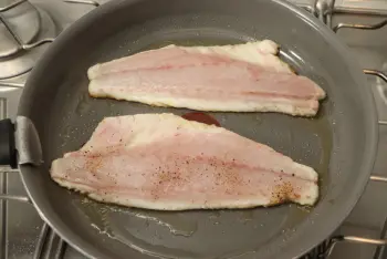 Filets de bar et topinambours au citron : Étape 3