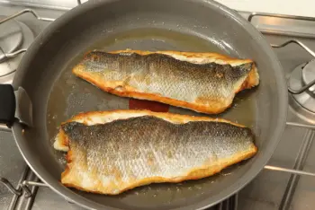 Filet de bar à la crétoise : Étape 4