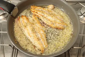 Filet de bar à la crétoise : Étape 8