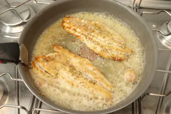 Filet de bar à la crétoise : Étape 9