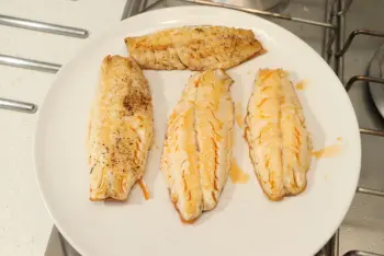 Filet de rouget aux courgettes : Étape 8