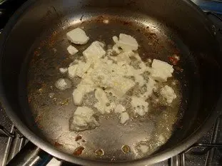 Gros dés de saumons à la Crétoise : Étape 6