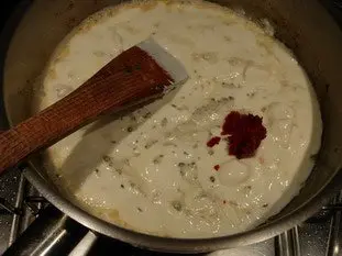 Gros dés de saumons à la Crétoise : Étape 7