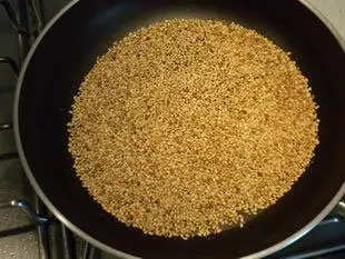 Poisson en croute de sésame : Étape 2