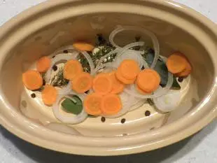 Saumon mariné comme un hareng : Étape 6