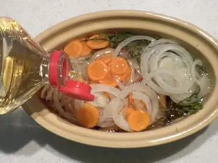 Saumon mariné comme un hareng : Étape 8