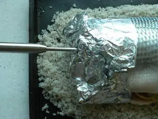 Poisson en croute de sel : Étape 6