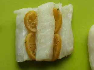 Filet de poisson au citron confit : Étape 2