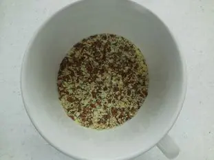 Poisson en croute de graines : Étape 1