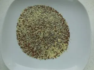 Poisson en croute de graines : Étape 2