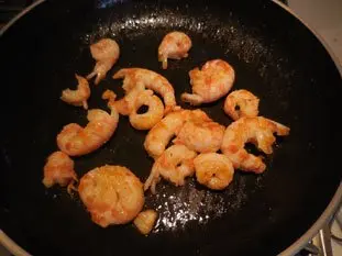 Turban de sole aux langoustines : Étape 19