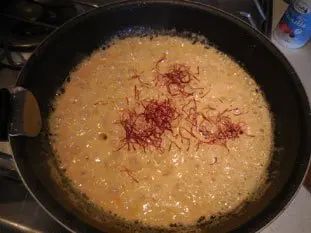 Dos de cabillaud au safran : Étape 11