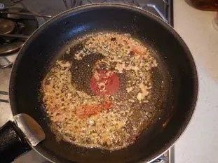 Dos de cabillaud au safran : Étape 7