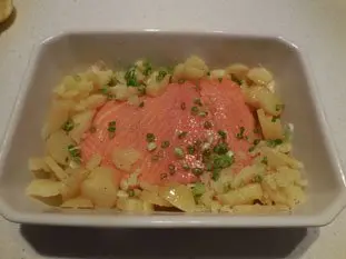Filet de saumon au four : Étape 3