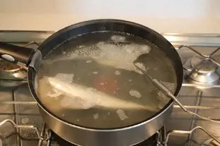 Filets de maquereaux au vin blanc : Étape 2