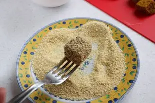 Cubes de thon croustillants au curry : Étape 8