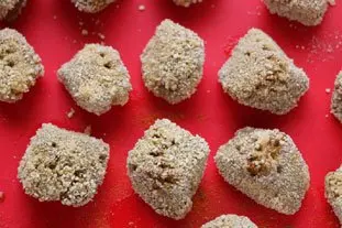 Cubes de thon croustillants au curry : Étape 9