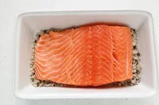 Saumon gravlax : Étape 4