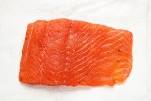 Saumon gravlax : Étape 7