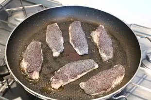 Bouchées de rouget aux graines de pavot : Étape 10