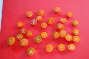 Filet de daurade grillée à la polenta : Étape 2