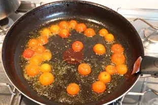 Filet de daurade grillée à la polenta : Étape 3