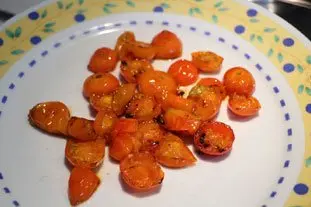 Filet de daurade grillée à la polenta : Étape 4