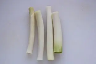 Papillotes de filets de bar à la crème de coriandre : Étape 1