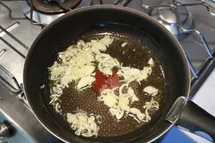 Papillotes de filets de bar à la crème de coriandre : Étape 4