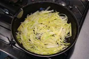 Papillotes de filets de bar à la crème de coriandre : Étape 5