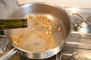 Filets de rougets à la réduction de vin blanc : Étape 6