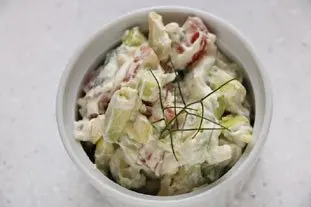 Avocat au saumon gravlax