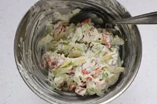 Avocat au saumon gravlax : Étape 4