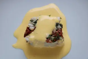 Terrine de filets de poissons épinards et tomates : Étape 11