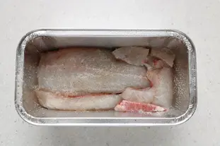 Terrine de filets de poissons épinards et tomates : Étape 4