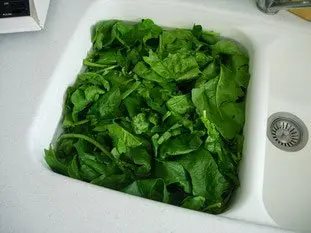 Comment préparer des épinards : Étape 1