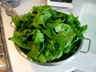 Comment préparer des épinards : Étape 2