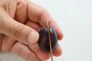 Comment congeler des prunes : Étape 3