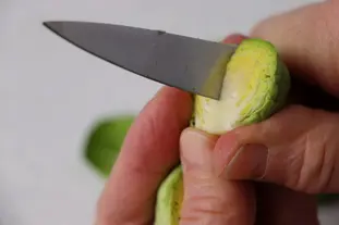 Comment préparer des choux de Bruxelles : Étape 8